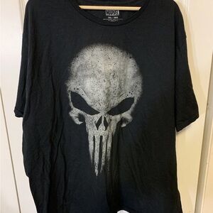 Marvel The Punisher mens sz 3XL Skull T-Shirt‎
